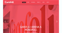Desktop Screenshot of garofolispa.eu